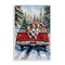 Stupell Industries Christmas Truck Pups Trio Framed Giclee, design by Petal Prints Design
